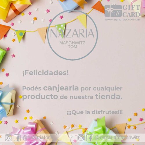 Gift Card Nazaria 5