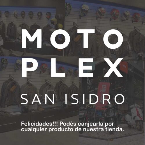 Gift card Moto Plex San Isidro